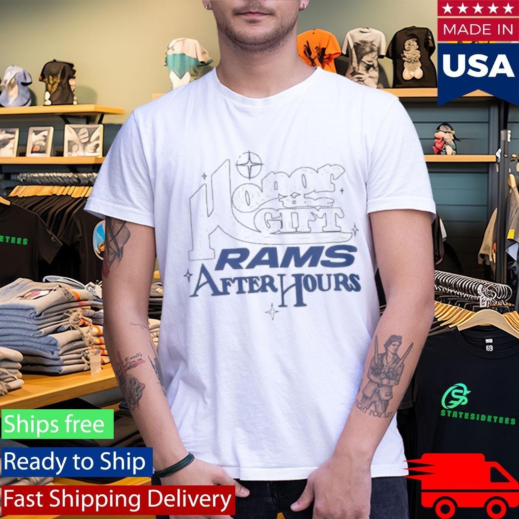 Rams Honor The Gift Cream After Hours Giveaway Shirt Unisex , , , Long Sleeve Tee