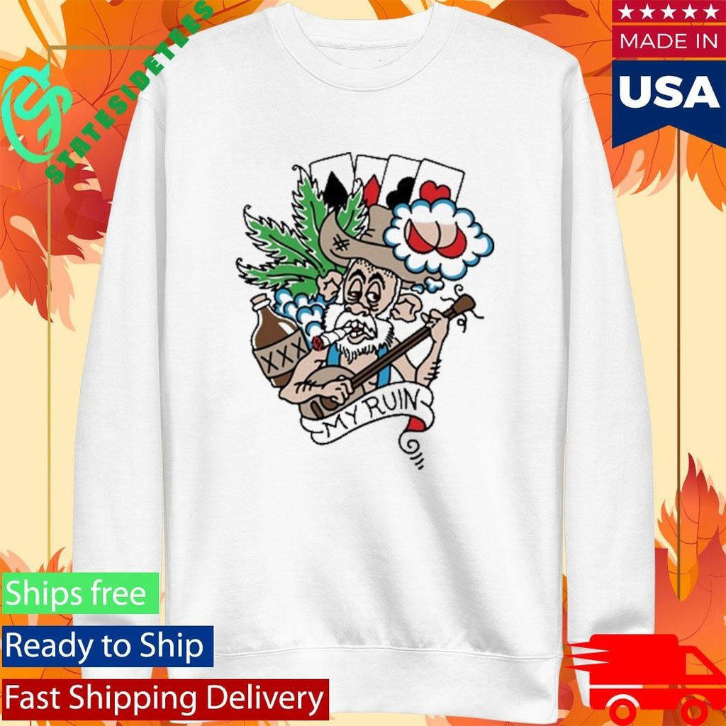 Rank Strange Man Ruin Shirt Unisex , , , Long Sleeve Tee