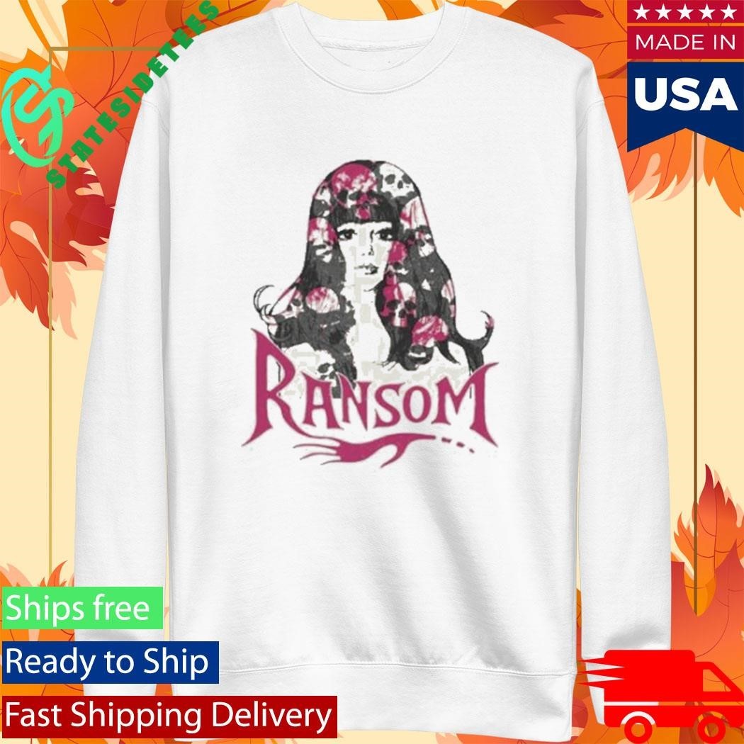 Ransom Skull Hair Shirt Unisex , , , Long Sleeve Tee