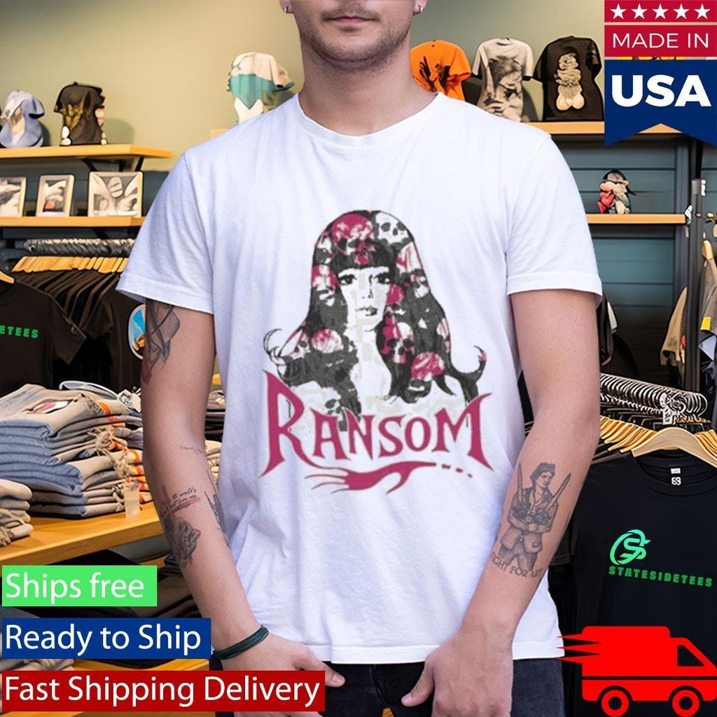 Ransom Skull Hair Shirt Unisex , , , Long Sleeve Tee