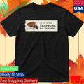Rather Be Trapping Big Beavers Unisex , , , Long Sleeve Tee