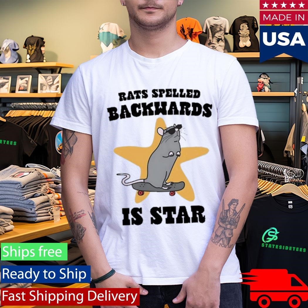 Rats Spelled Backwards is STAR Shirt Unisex , , , Long Sleeve Tee