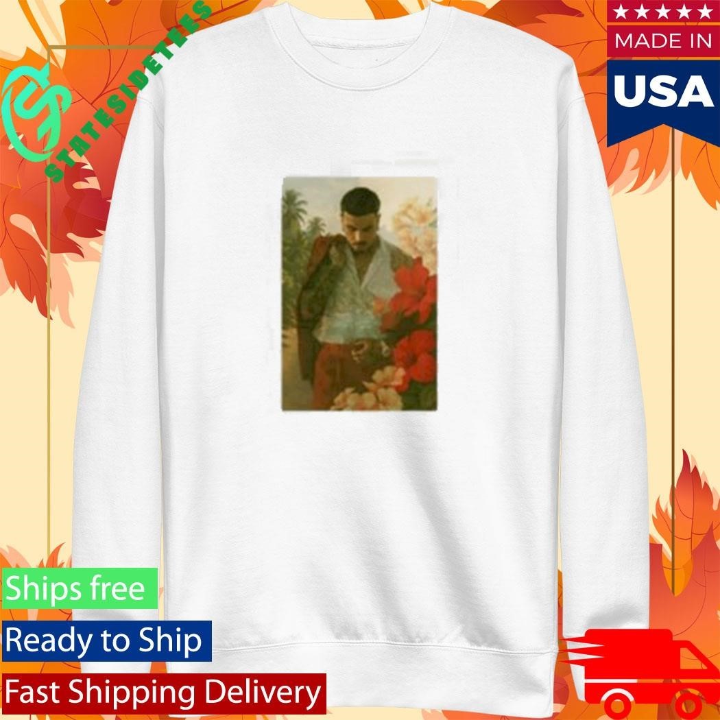 Raul Portrait Off Shirt Unisex , , , Long Sleeve Tee