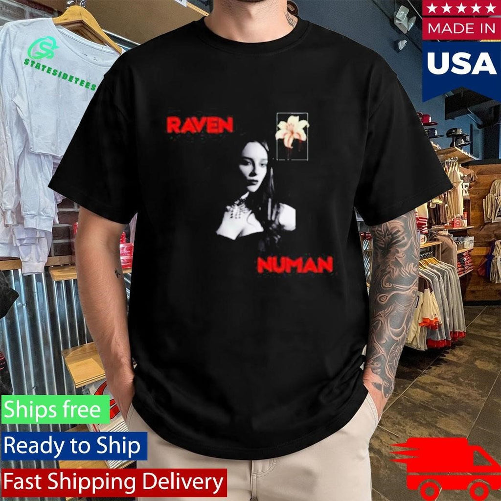 Raven Numan Black Tour Shirt Unisex , , , Long Sleeve Tee
