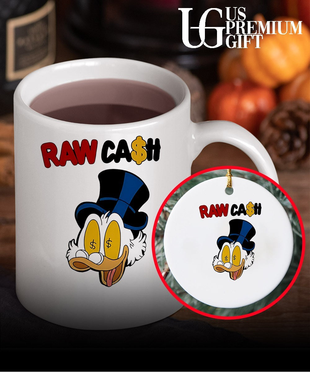 Raw Cash Duck money eyes cartoon shirt
