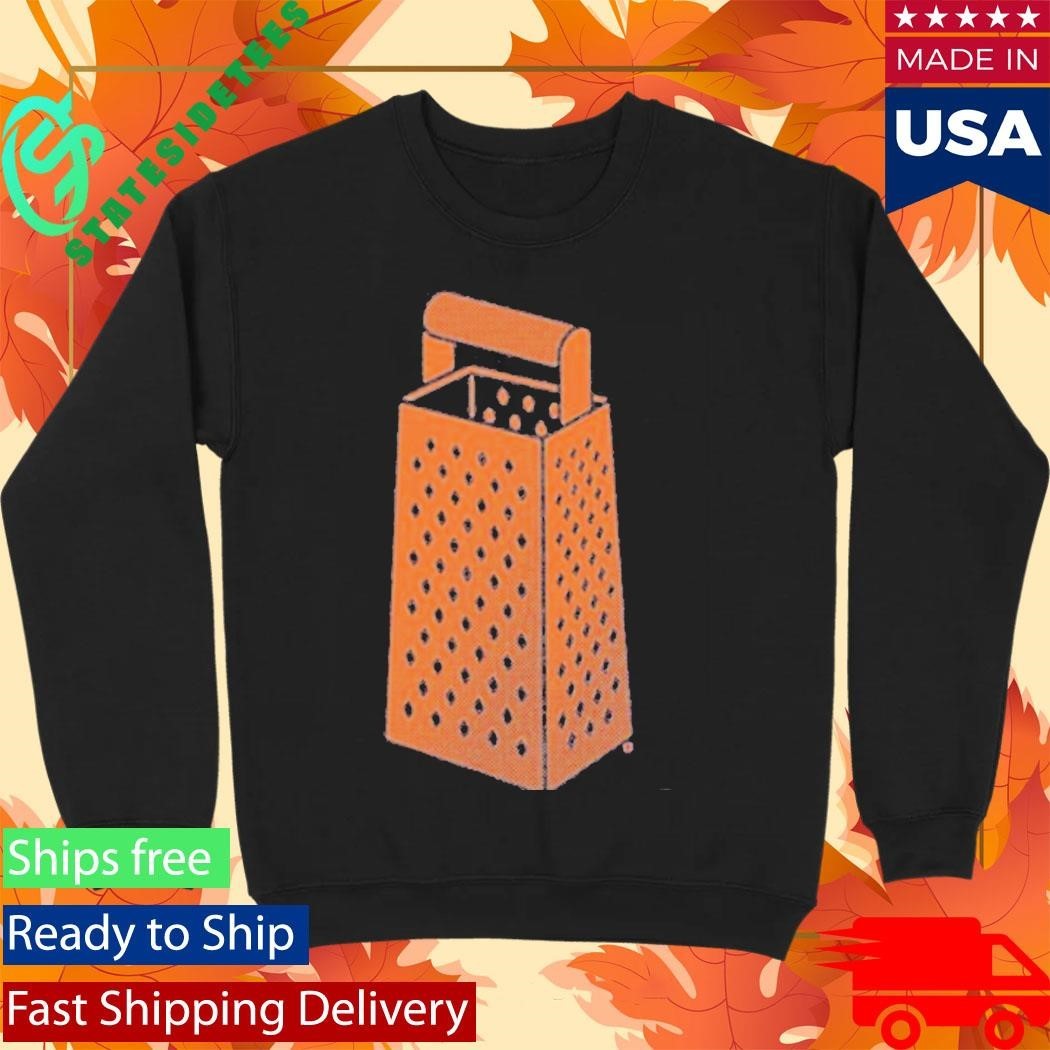 Raygun Cheese Grater Graphic Shirt Unisex , , , Long Sleeve Tee