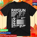 Raygun Screenprint Test Shirt Unisex , , , Long Sleeve Tee