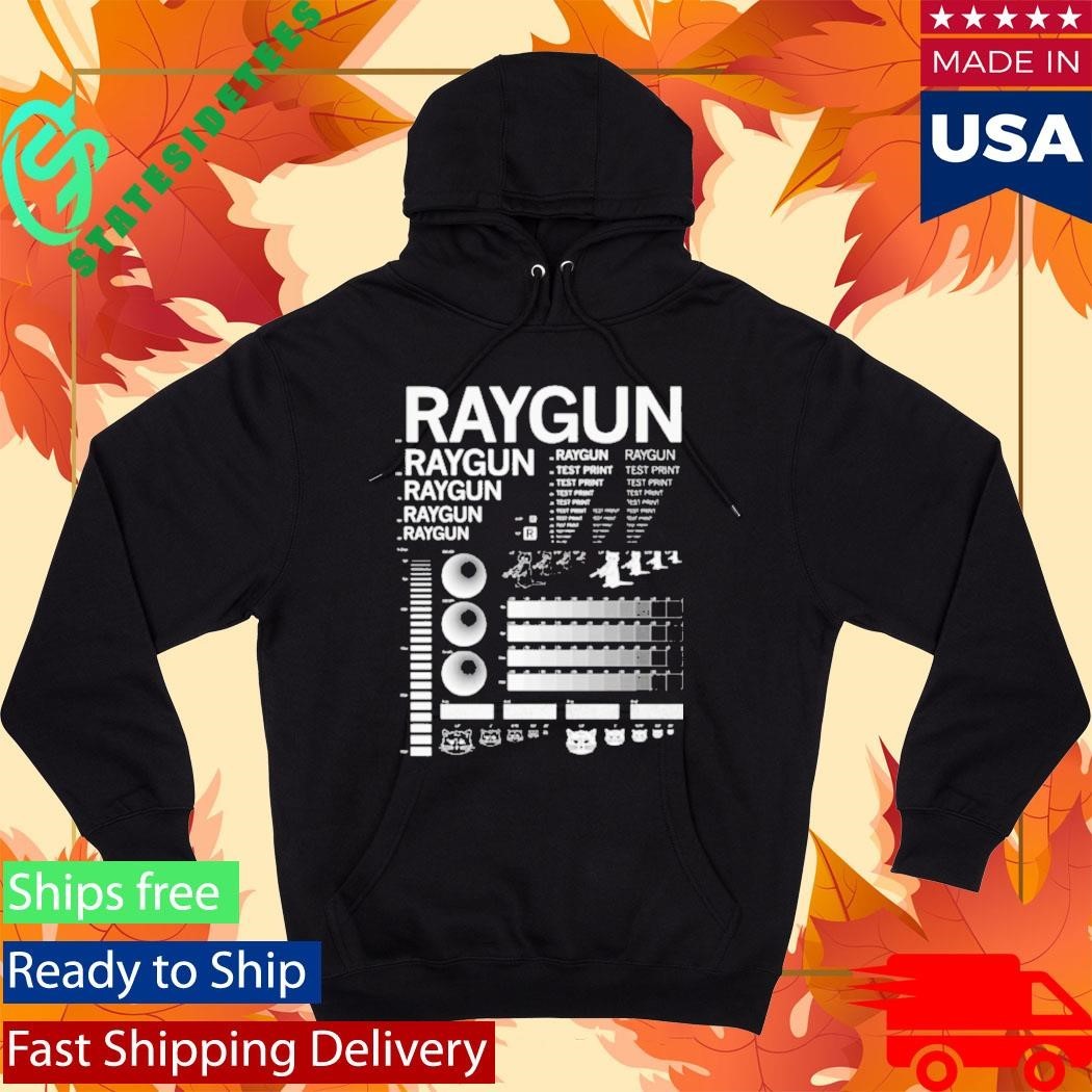 Raygun Screenprint Test Shirt Unisex , , , Long Sleeve Tee