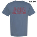 Red America Puff Comfort Colors T-Shirts