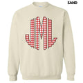 Red Gingham Monogram 'NLB' T-Shirts