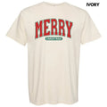 Red Varsity Merry Comfort Colors 'NLB' T-Shirts