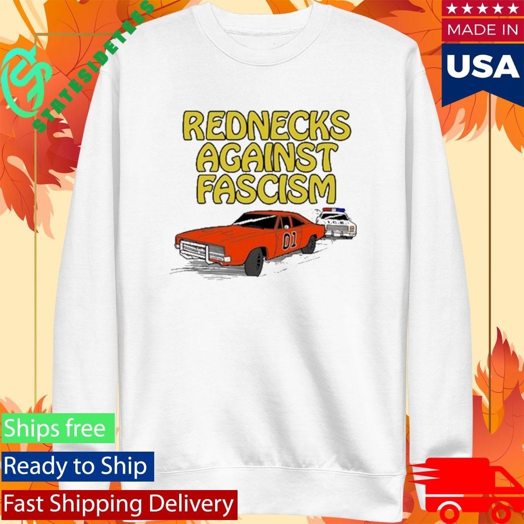 Rednecks Against Fascism Shirt Unisex , , , Long Sleeve Tee