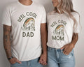 Reel Cool Mom Dad Matching New Parents Cute Pregnancy Baby Announcement Idea Fly Fishing Family Rainbow Trout T-Shirts