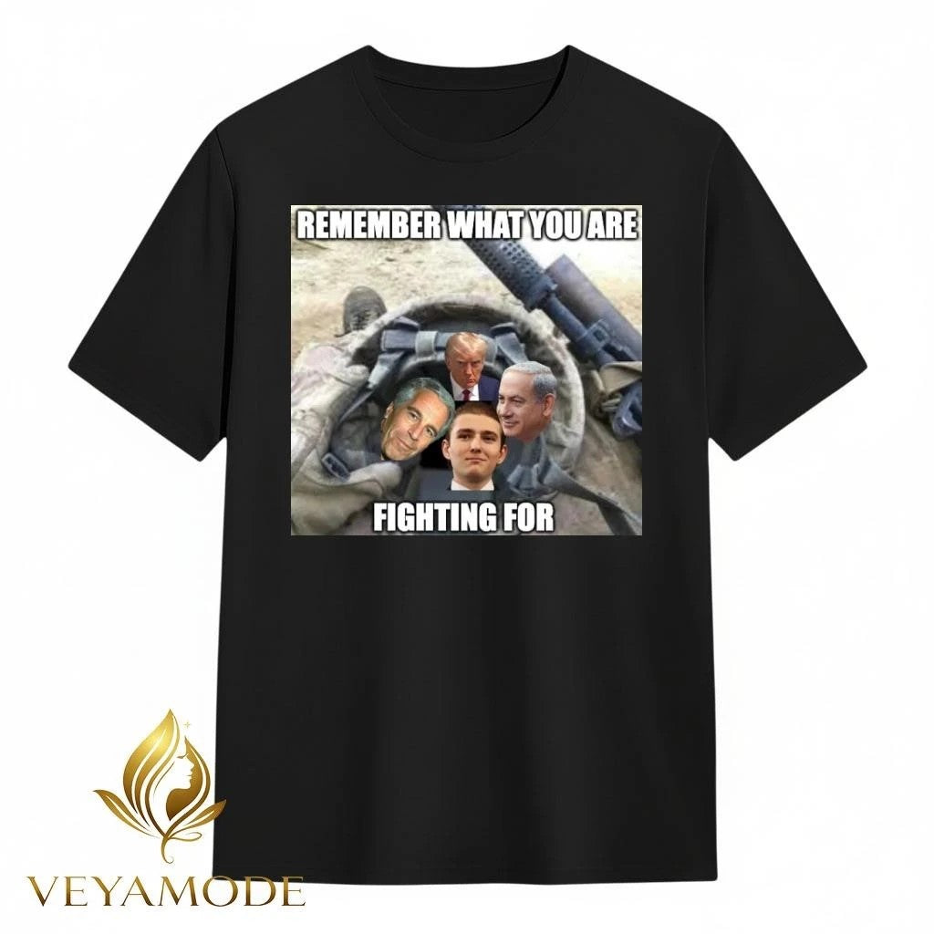 Remember what you are Fighting for Epstein, Barron, Netanyahu and Trump tee Unisex , , , Long Sleeve Tee