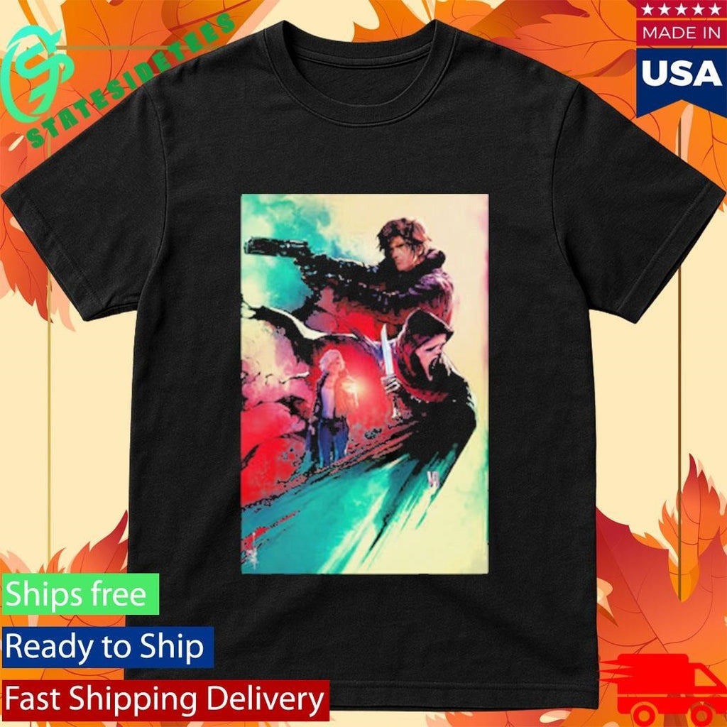 Resident Evil Requiem x Scream 7 Official Key Art Shirt Unisex , , , Long Sleeve Tee