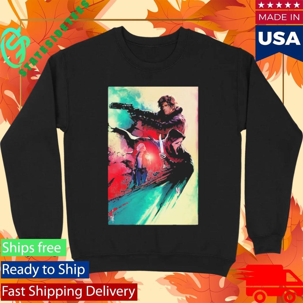 Resident Evil Requiem x Scream 7 Official Key Art Shirt Unisex , , , Long Sleeve Tee