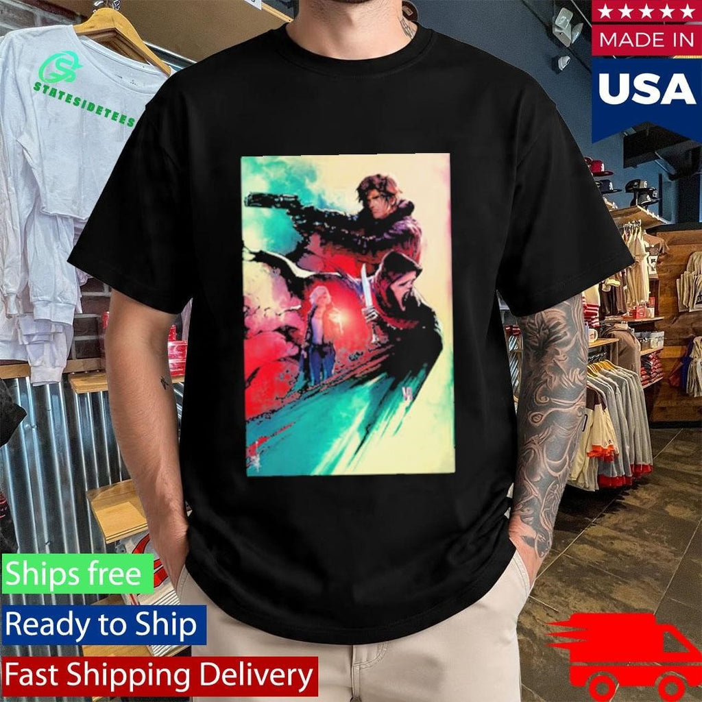 Resident Evil Requiem x Scream 7 Official Key Art Shirt Unisex , , , Long Sleeve Tee