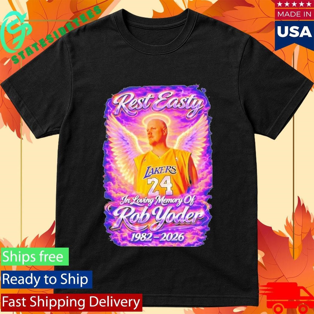 Rest Easty In Loving Memory Of Rob Yoder 1982 2026 Shrit Unisex , , , Long Sleeve Tee