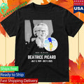Rest In Peace Beatrice Picard 2025 Shirt Unisex , , , Long Sleeve Tee