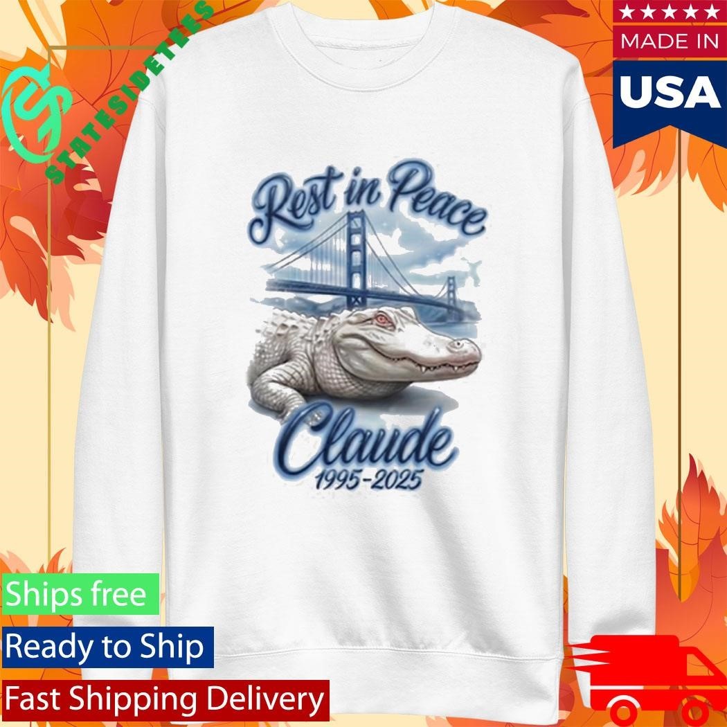 Rest In Peace Claude 1995 2025 Shirt Unisex , , , Long Sleeve Tee