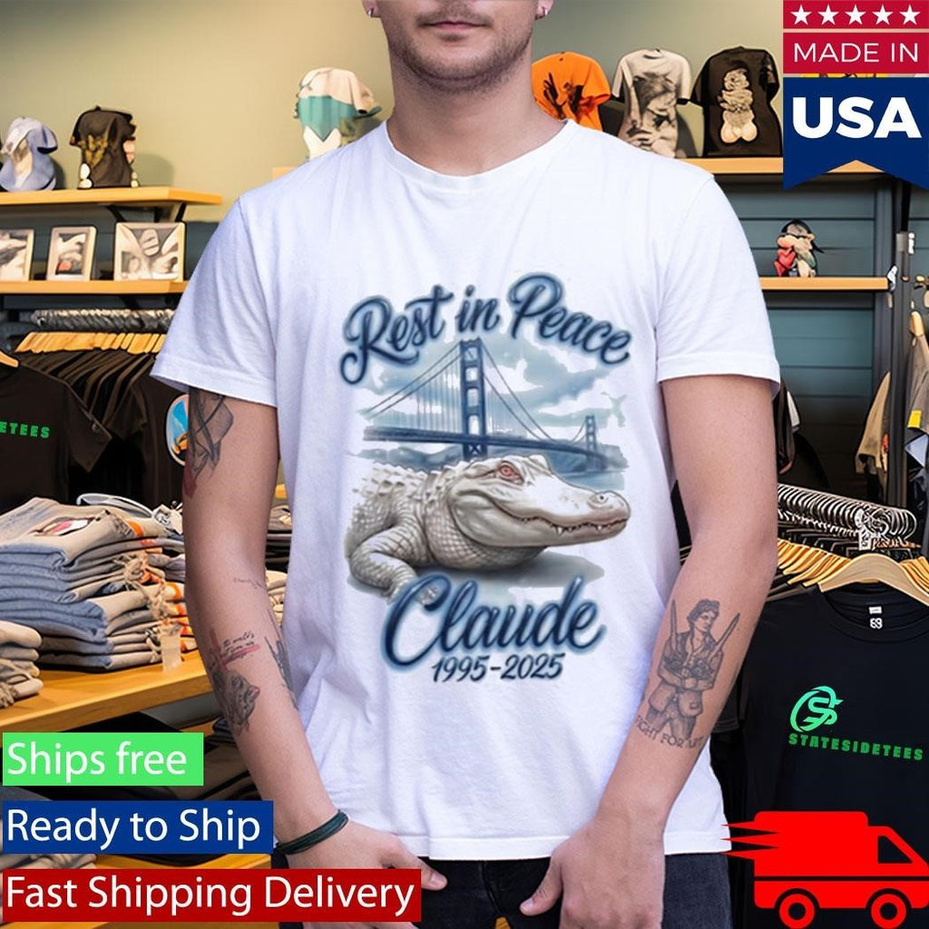 Rest In Peace Claude 1995 2025 Shirt Unisex , , , Long Sleeve Tee