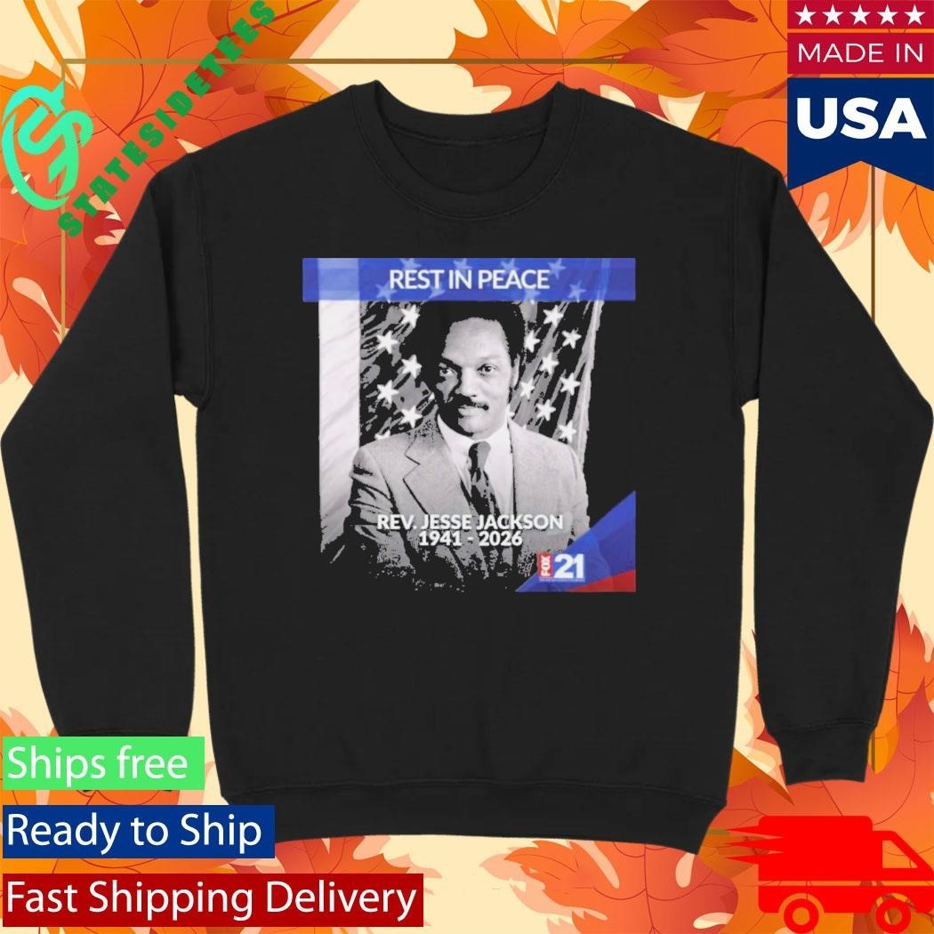 Rest In Peace Rev. Jesse Jackson 1941 2026 Memorial Tribute Shirt Unisex , , , Long Sleeve Tee