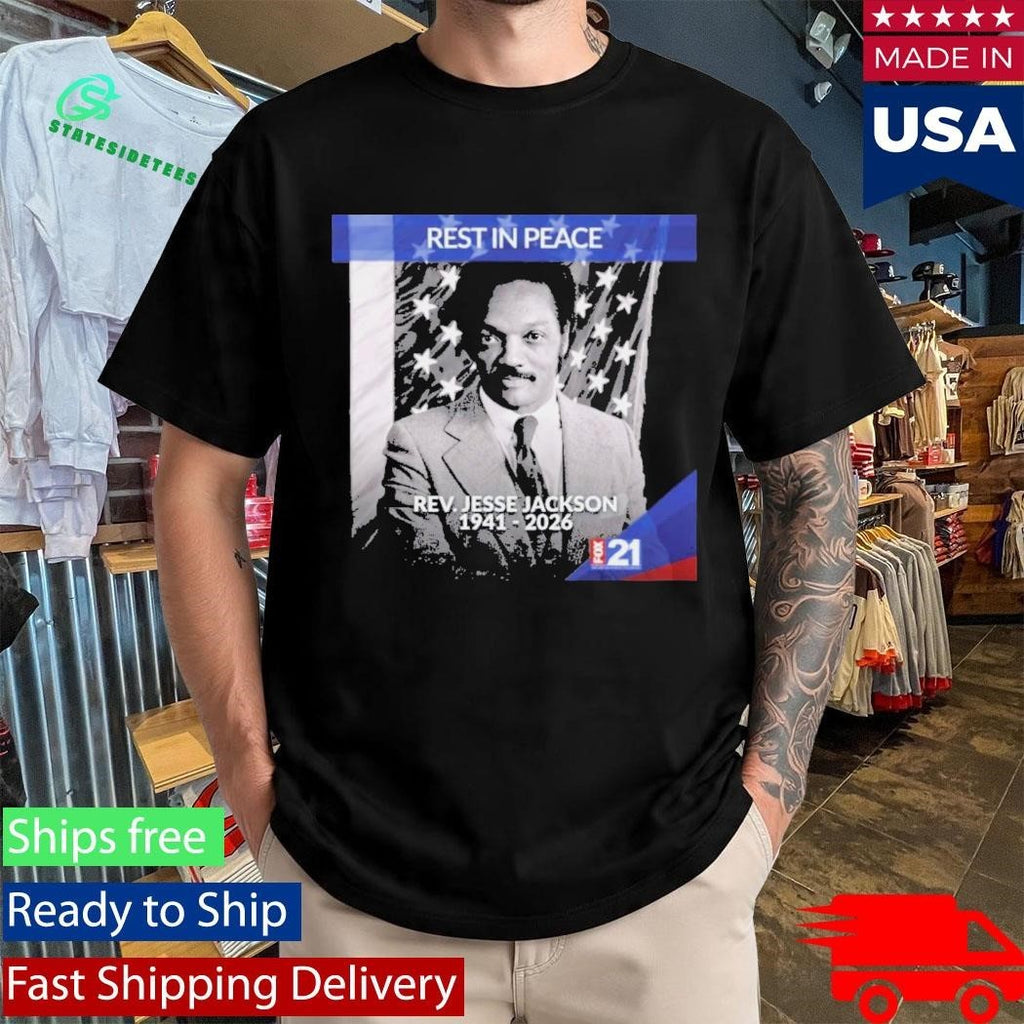 Rest In Peace Rev. Jesse Jackson 1941 2026 Memorial Tribute Shirt Unisex , , , Long Sleeve Tee