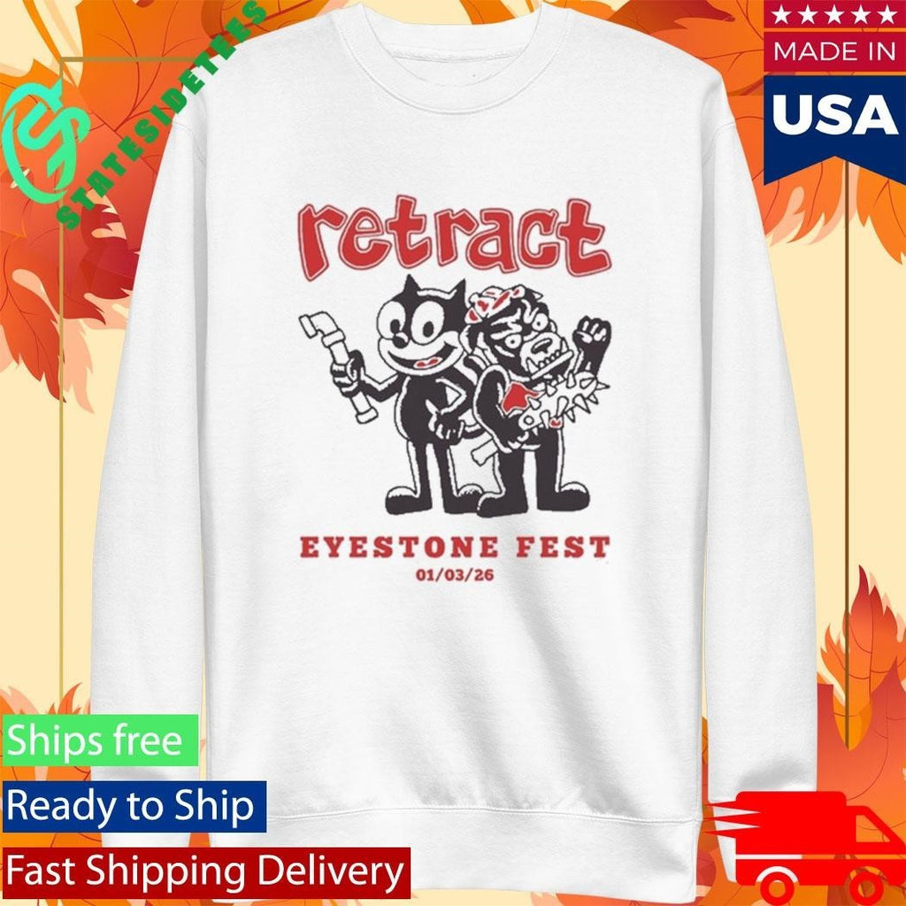 Retract Shirt Eyestone Fest 01 03 2025 Shirt Unisex , , , Long Sleeve Tee