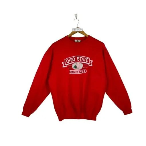 Retro 80s Ohio State University Buckeyes NCAA Cotton T-Shirts