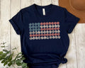 Retro American Flag Shirt 4th July Shirts Fourth July Shirt USA Patriotic Shirt Independence Day USA T-Shirts