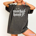 Retro Checkered Motherhood Shirt Cute Mother Hood Shirt Mama Mom Cool Mom Club T-Shirts