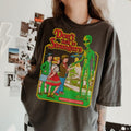 Retro Halloween Shirt Don'T Talk Strangers Shirt Vintage Halloween Spooky Season 90s Halloween Fan Shirt T-Shirts