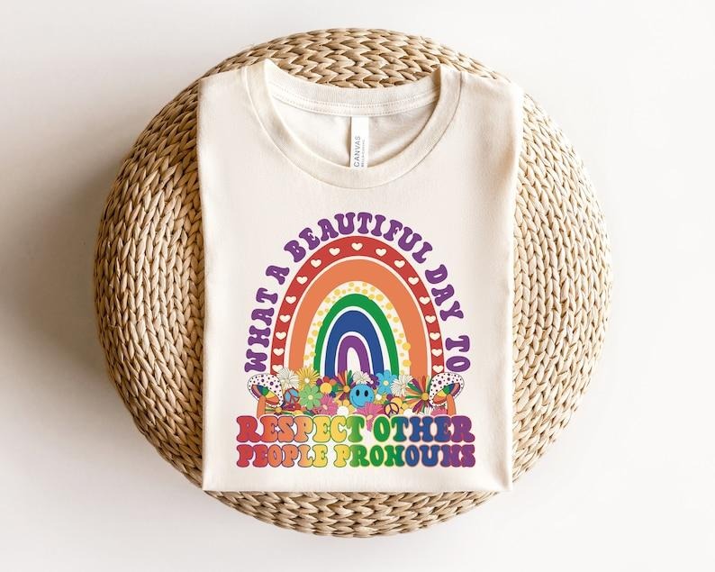 Retro LGBTQ+ Pride Month Shirt Retro Digital File LGBTQ Gay Downloads Groovy Sublimations Sublimation Download T-Shirts
