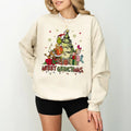 Retro Merry Grinchmas Grinchh Grinchh Tree Shirt Grinchmas Whovilles Tree T-Shirts