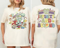 Retro Two Side Infinity Beyond Shirt Vintage Toy Shirt Toy Land Shirt Toy Family Shirts Casual Cotton T-Shirts