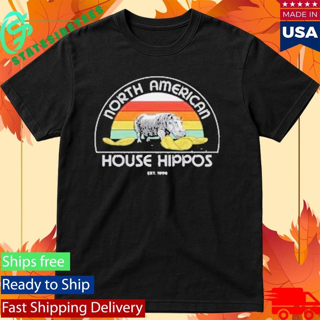 Retrokid Originals House Hippo Shirt Unisex , , , Long Sleeve Tee
