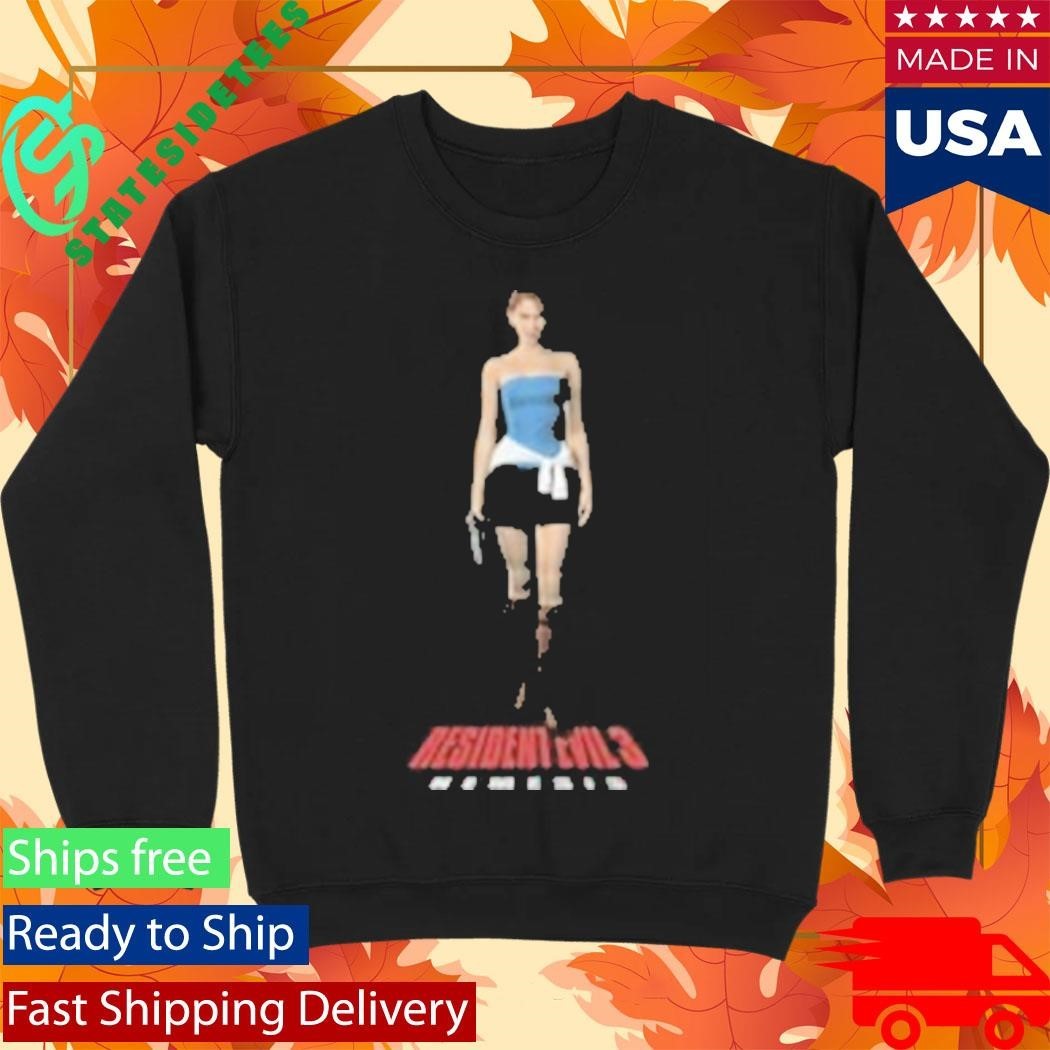 Return To Raccoon City – Jill Valentine Shirt Unisex , , , Long Sleeve Tee