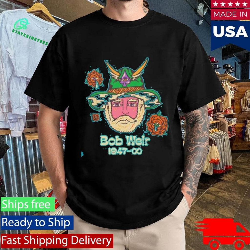 Rip Bob Weir 1947-2026 Memorial Tee Grateful Dead Inspired Tribute Unisex , , , Long Sleeve Tee