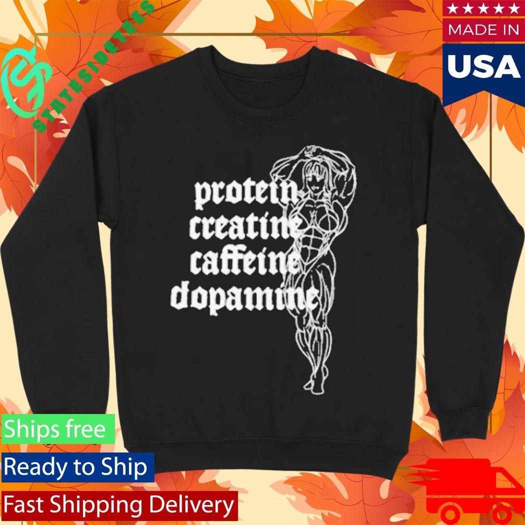 Ripndip Protein Creatine Caffeine Dopamine Shirt Unisex , , , Long Sleeve Tee