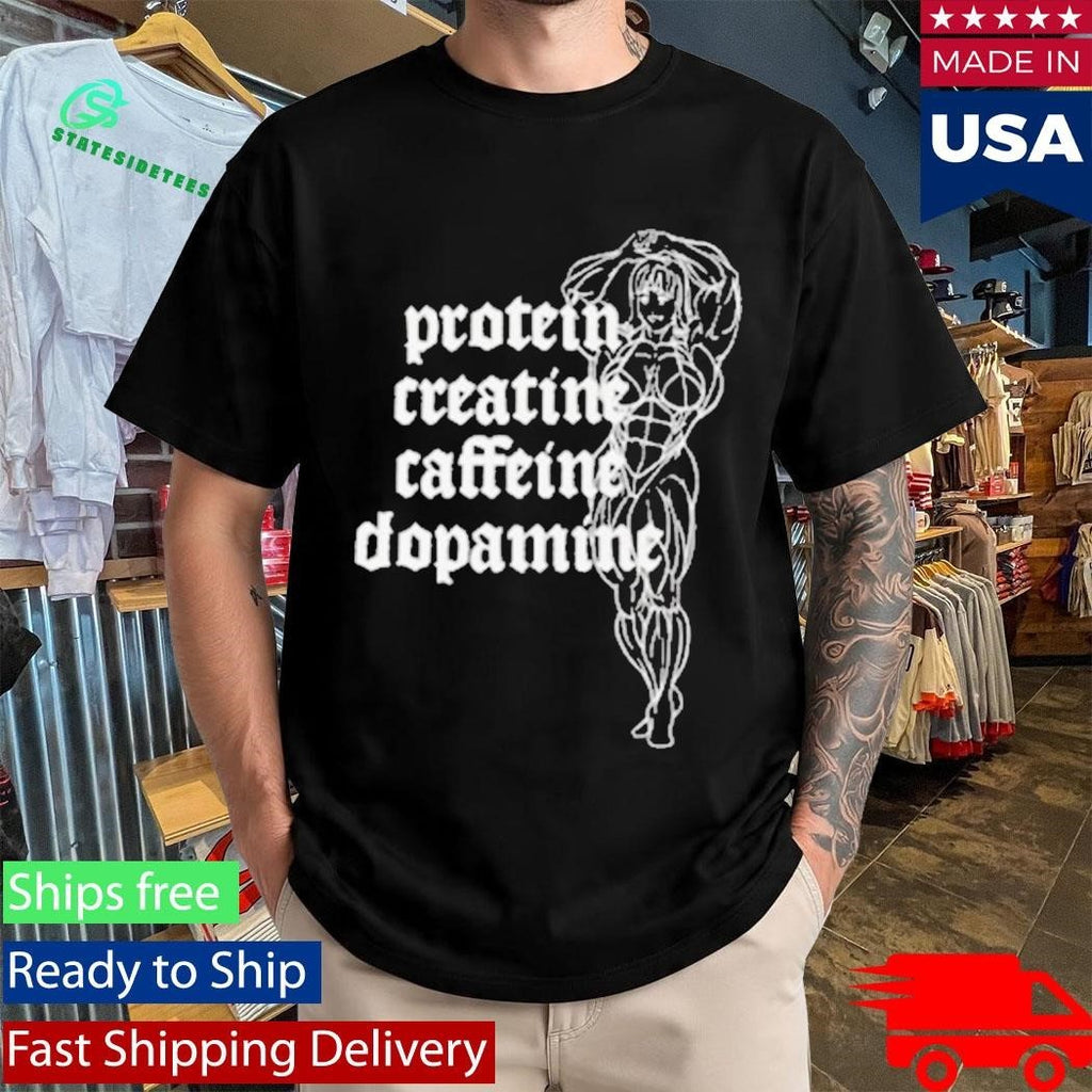 Ripndip Protein Creatine Caffeine Dopamine Shirt Unisex , , , Long Sleeve Tee