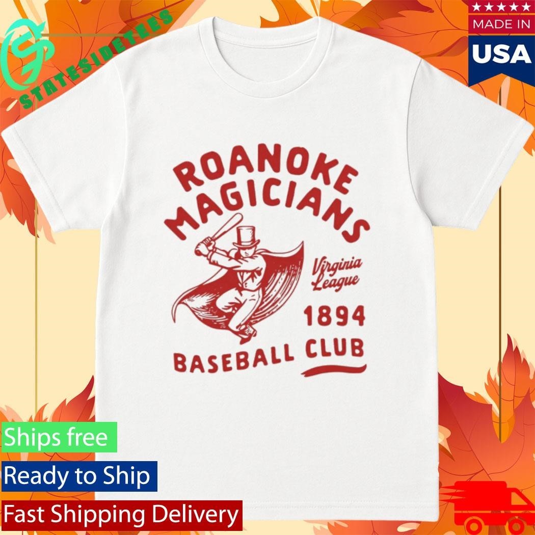 Roanoke Magicians Virginia League Defunct Baseball Teams 1894 Shirt Unisex , , , Long Sleeve Tee