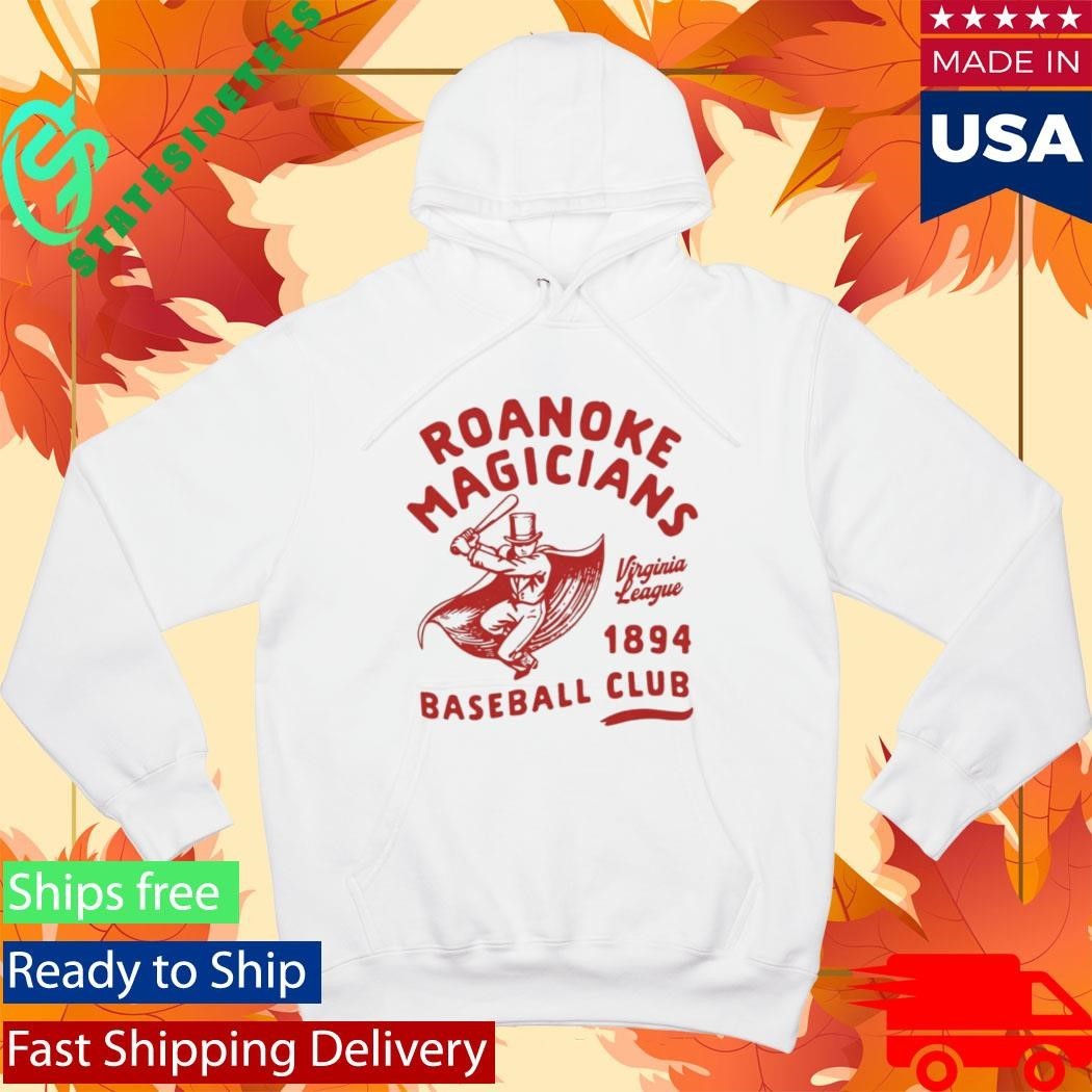 Roanoke Magicians Virginia League Defunct Baseball Teams 1894 Shirt Unisex , , , Long Sleeve Tee