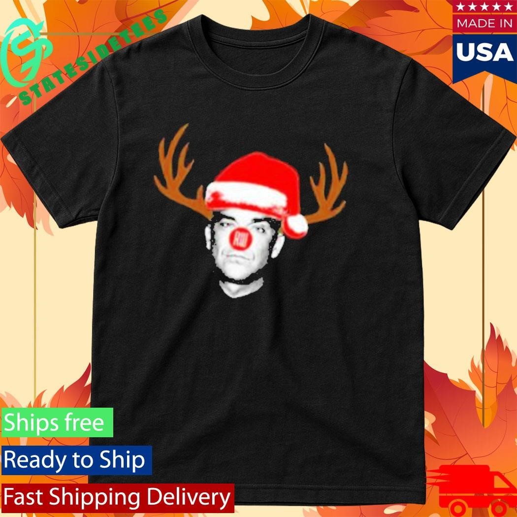 Robbie Williams Rudolph Shirt Unisex , , , Long Sleeve Tee