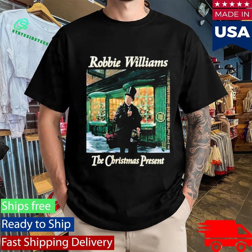 Robbie Williams The Christmas Present Shirt Unisex , , , Long Sleeve Tee