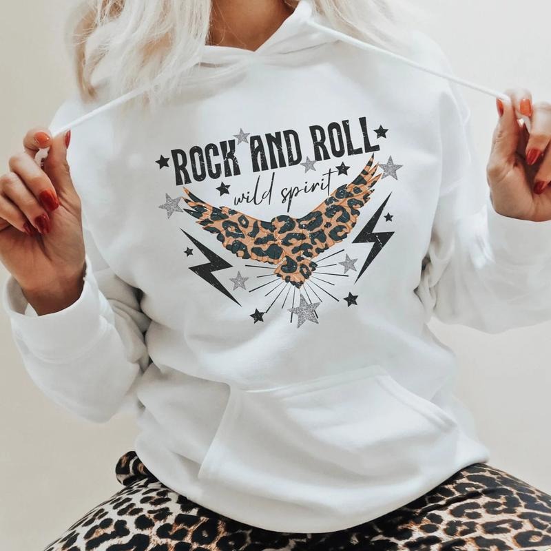 Rock Roll DTF Transfers THIS IS NOT SHIRT T-Shirts