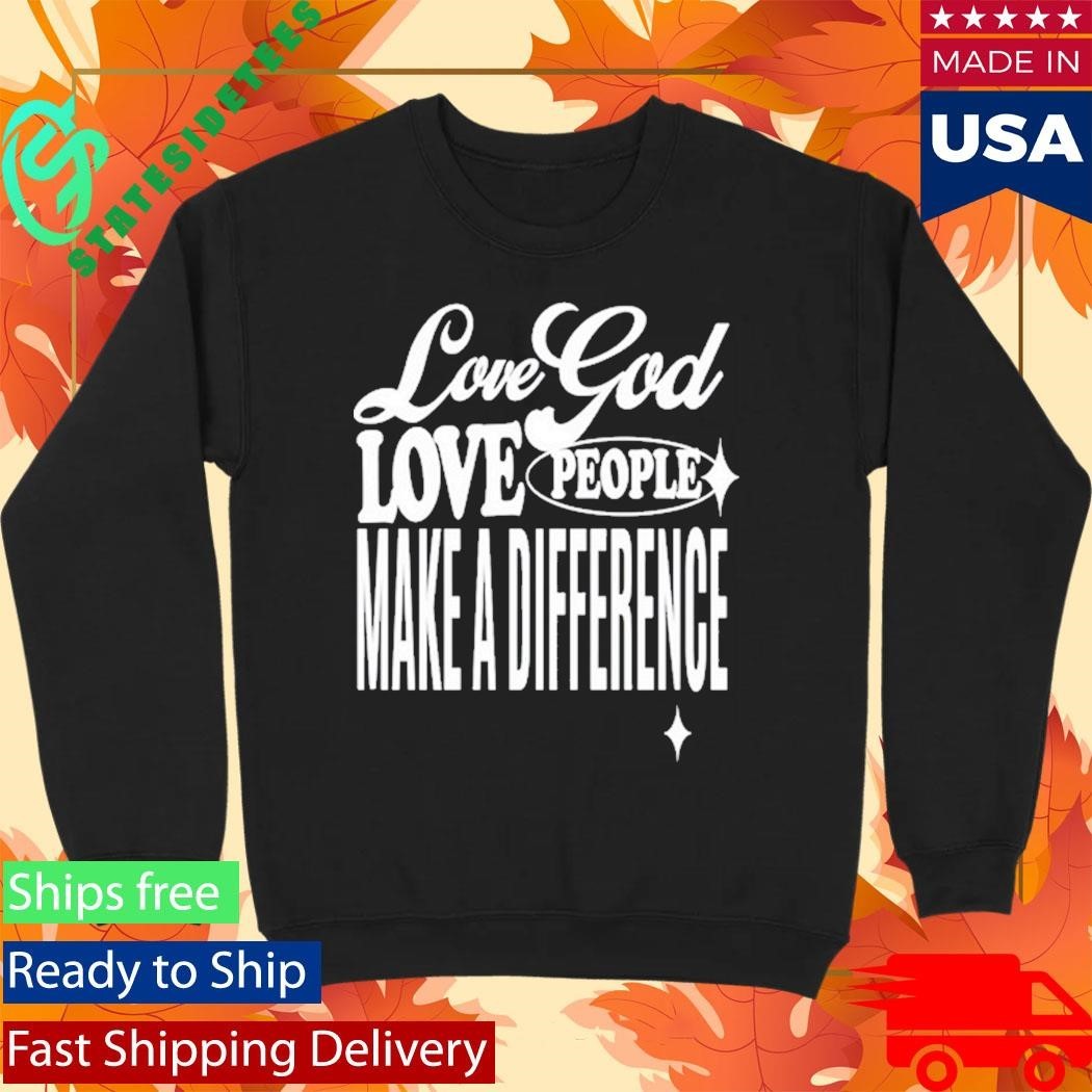 Rock City Love God Love People Shirt Unisex , , , Long Sleeve Tee
