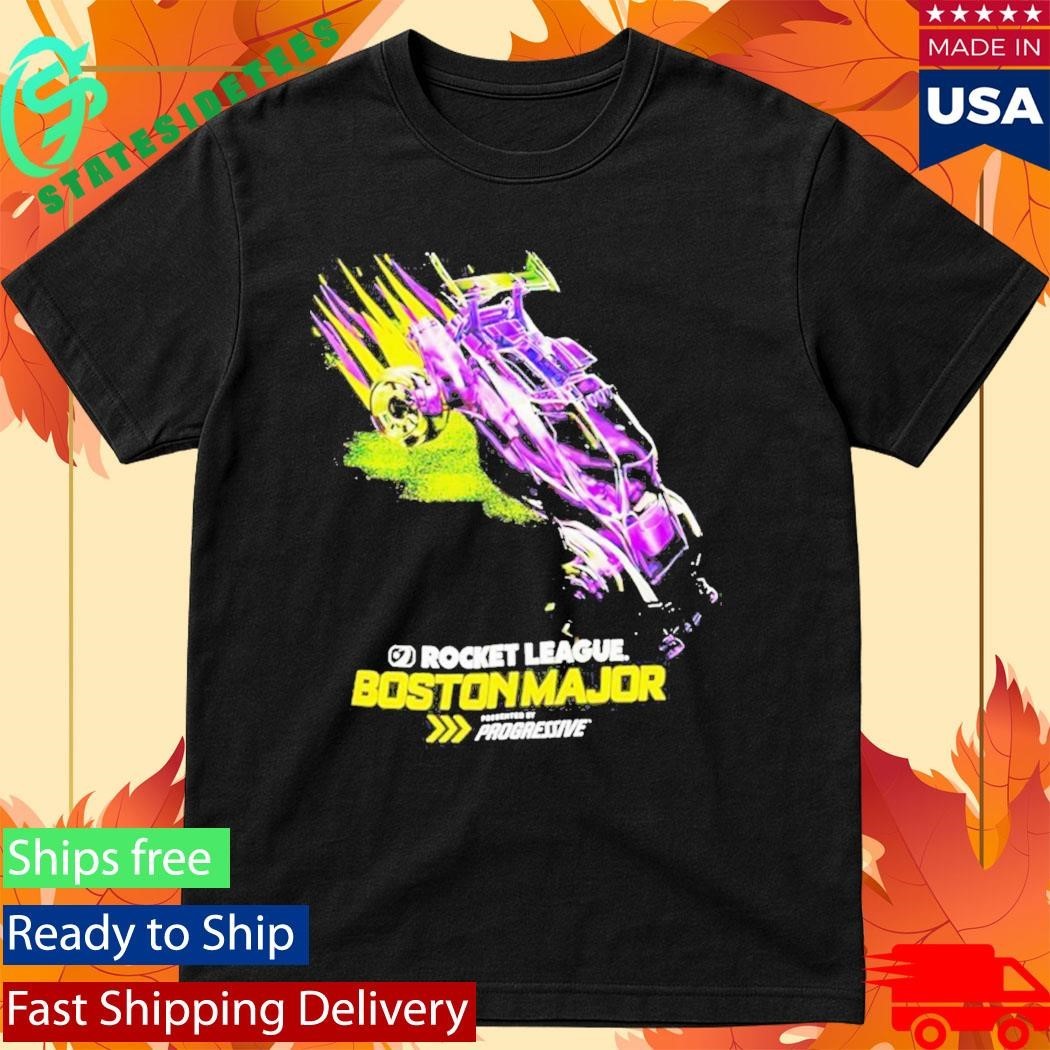 Rocket League Boston Major Presented By Progressive Shirt Unisex , , , Long Sleeve Tee