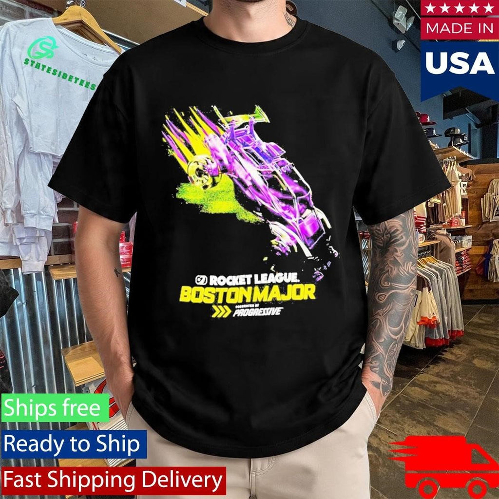 Rocket League Boston Major Presented By Progressive Shirt Unisex , , , Long Sleeve Tee