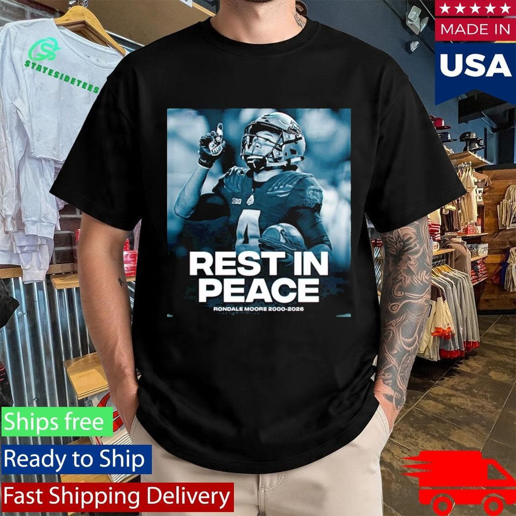 Rondale Moore Rest In Peace 2000 2026 Shirt Unisex , , , Long Sleeve Tee
