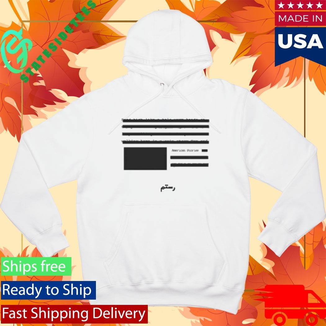 Rostam Redacted Shirt Unisex , , , Long Sleeve Tee